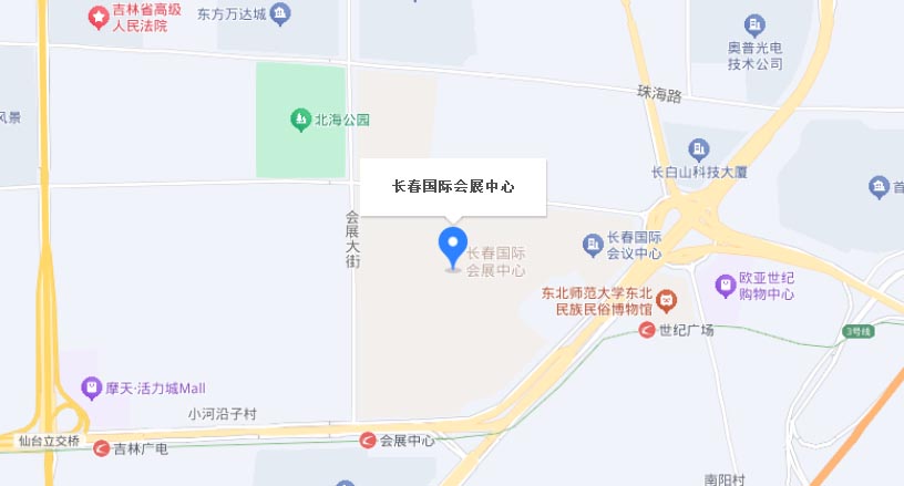 长春家博会交通路线地图